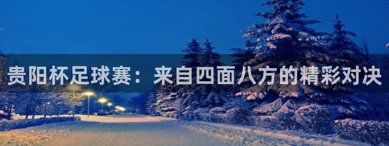  贵阳杯足球赛：来自四面八方的精彩对决